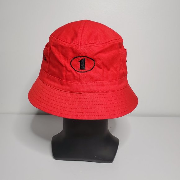 Mint Ferrari Formula 1 Bucket Hat Red Size 60cm - Picture 3 of 10